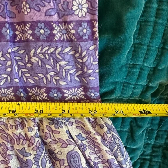 🌺SOLD🌺 NWT Blue Boheme Betsy Printed Maxi Dress Lavender - Picture 5 of 7